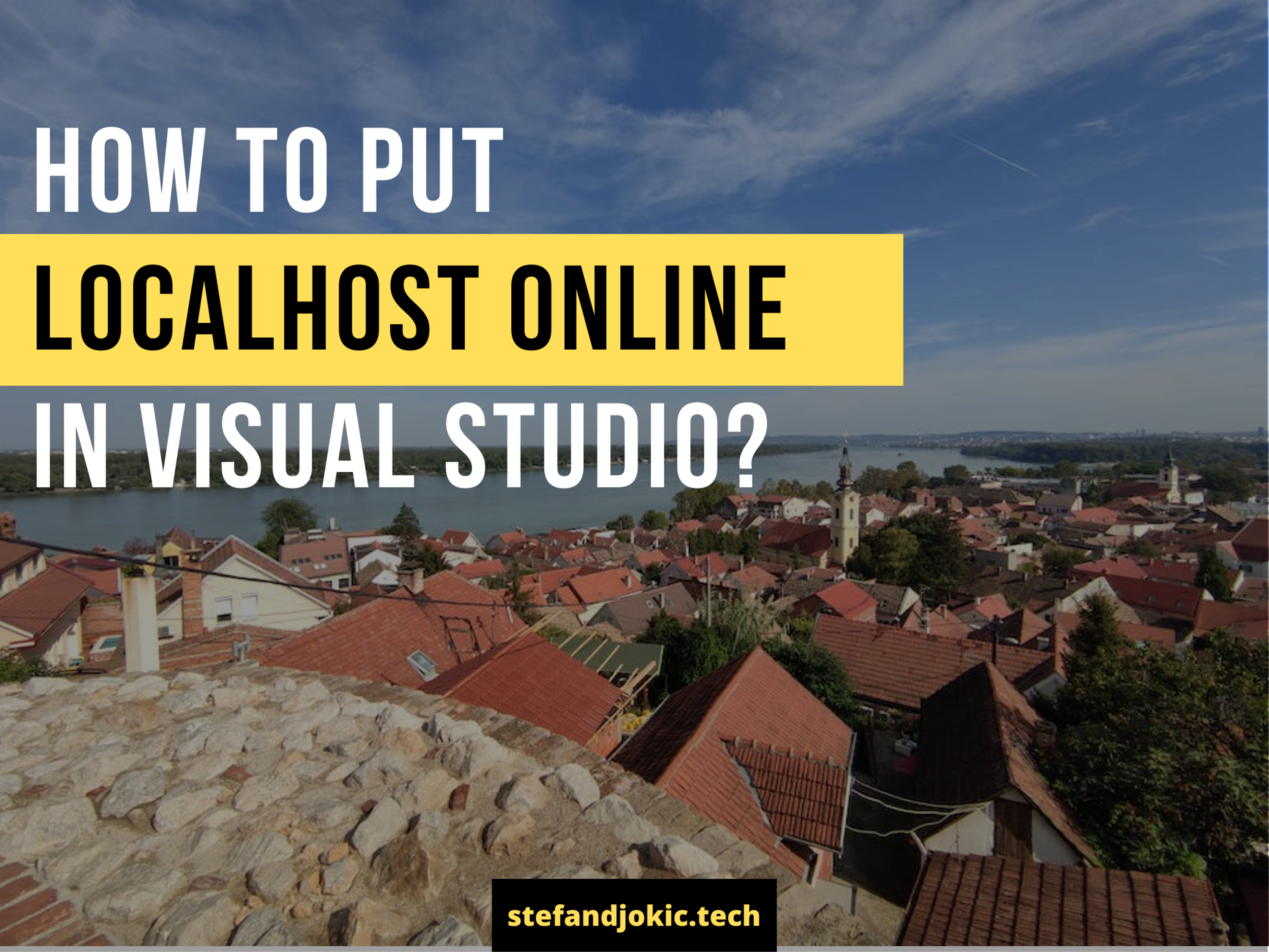 How to put localhost online in Visual Studio?