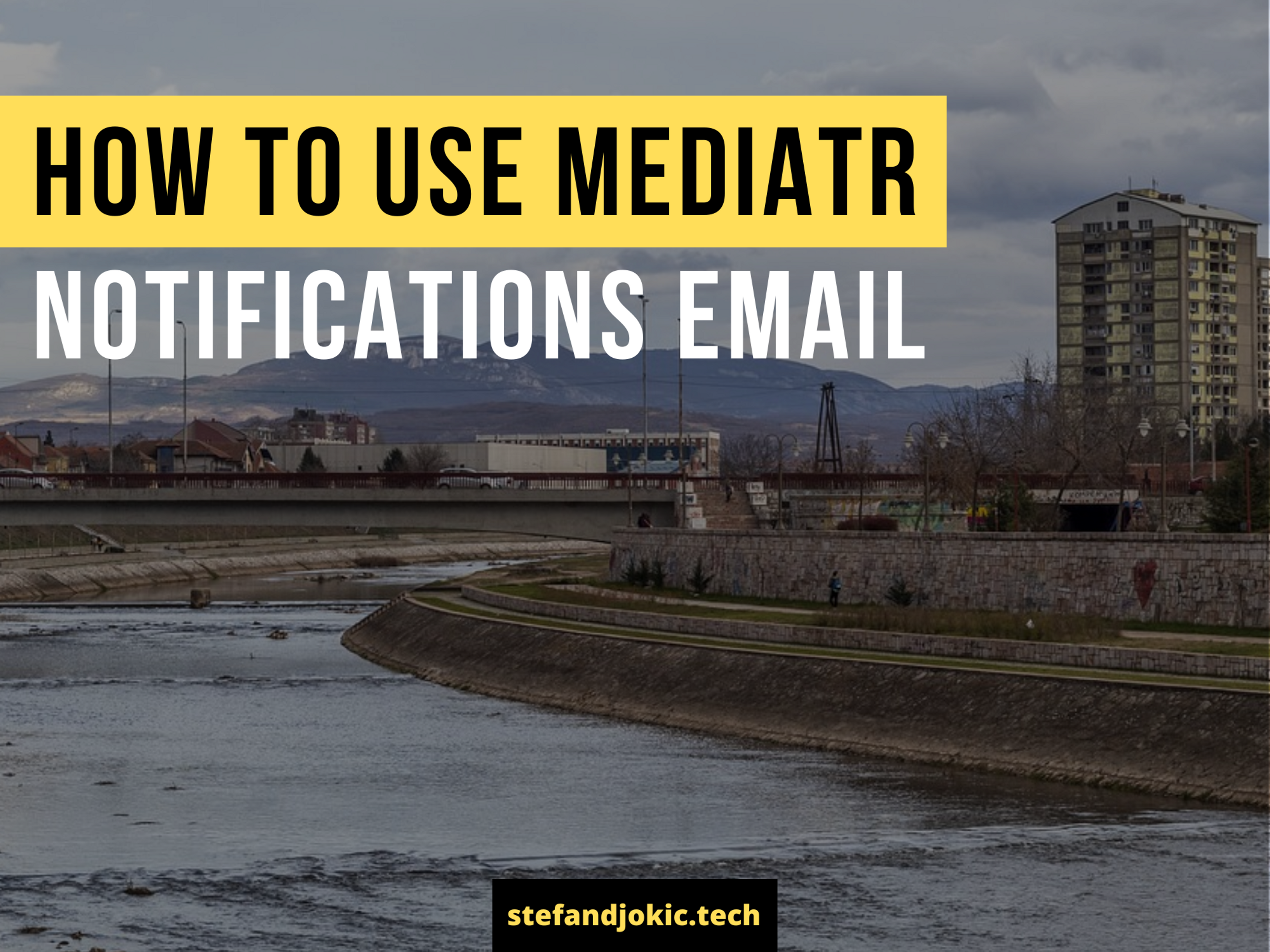 How to use MediatR Notifications email