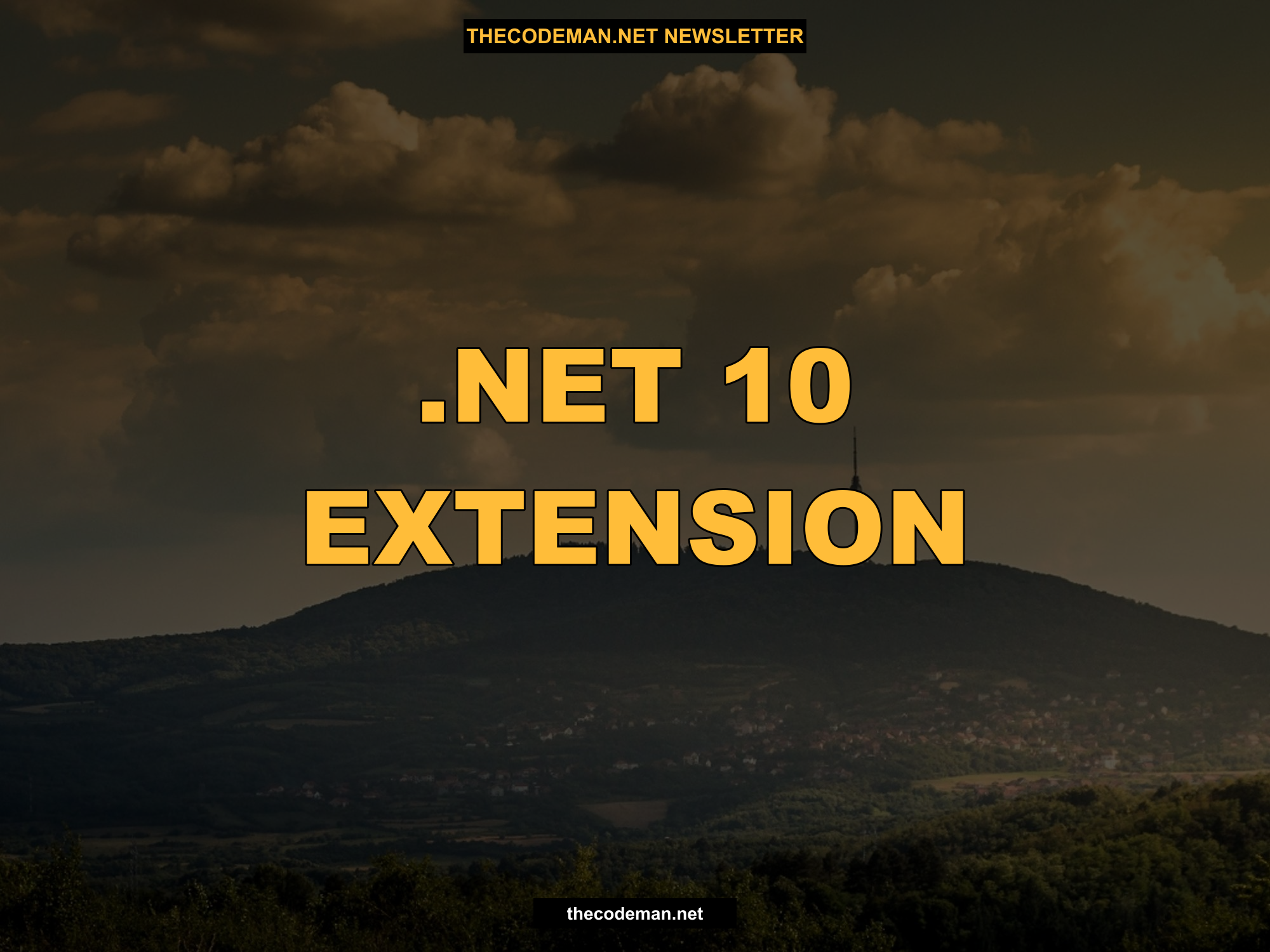 .NET 10 Extension