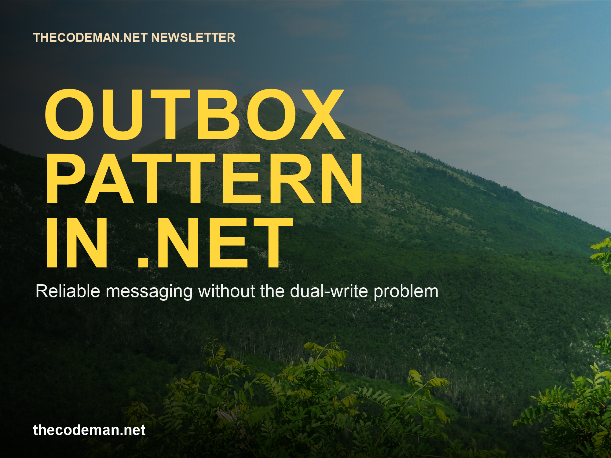 Outbox Pattern in .NET