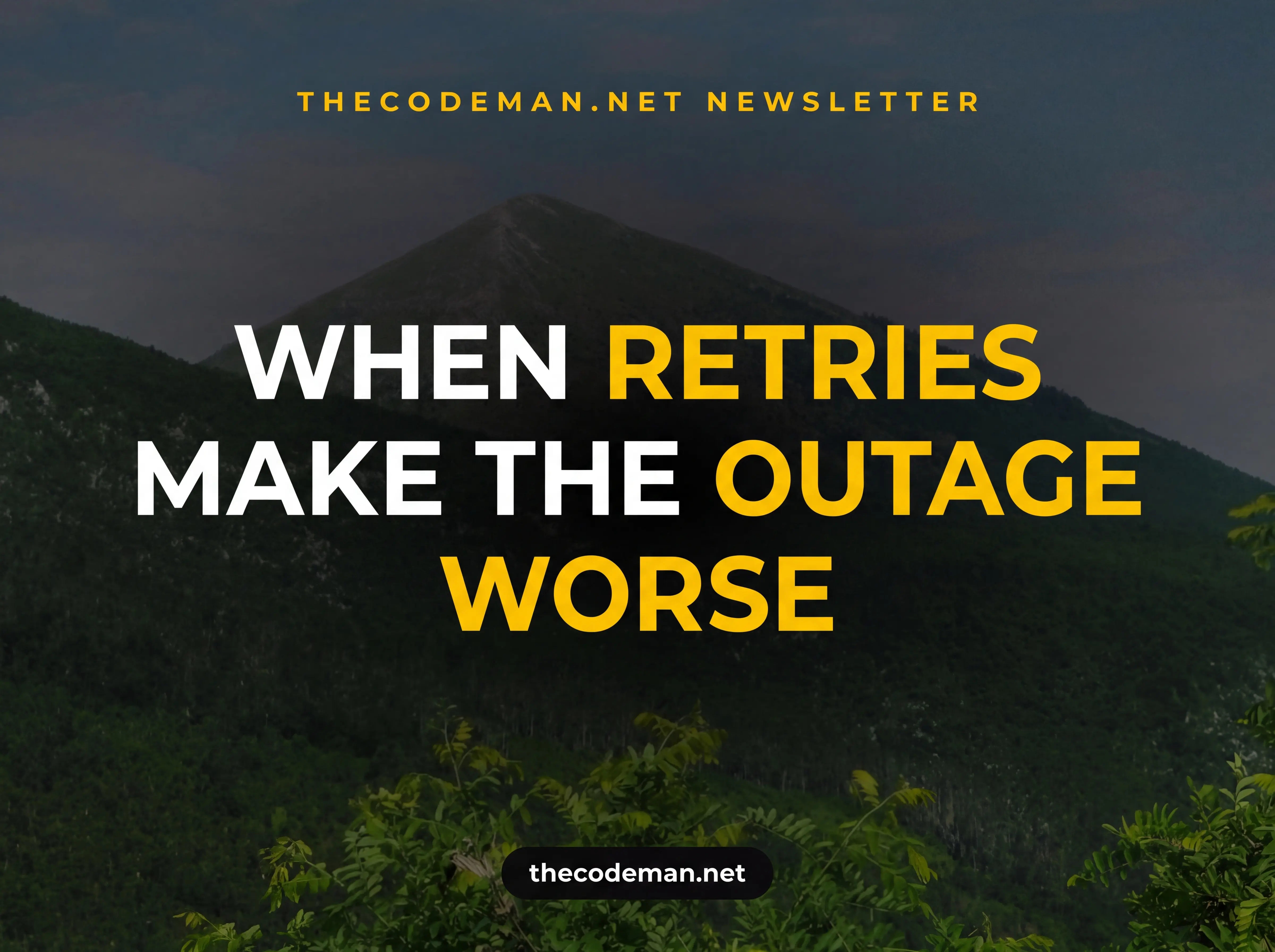 When Retries Make the Outage Worse: Resilience Done Right in .NET